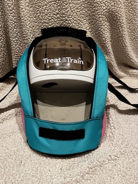 Tyg 1: Puderrosa Tyg 2: Sea